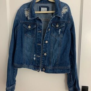 Wax Jean Basic Denim Jean Jacket